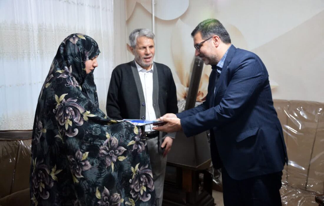 دیدار شورای فرهنگی شرکت گاز با خانواده جانبازان دفاع مقدس