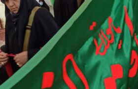 تحصن بانوان همدانی در حمایت از عفاف و حجاب