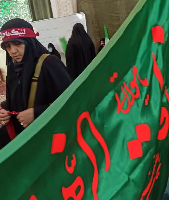تحصن بانوان همدانی در حمایت از عفاف و حجاب