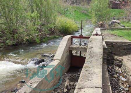 ایستگاه حفاظت از آب رودخانه‌های بالادست سد اکباتان راه‌اندازی شد
