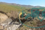 احداث پروژه ششمین بند سنگی ملاتی در روستای عشاق