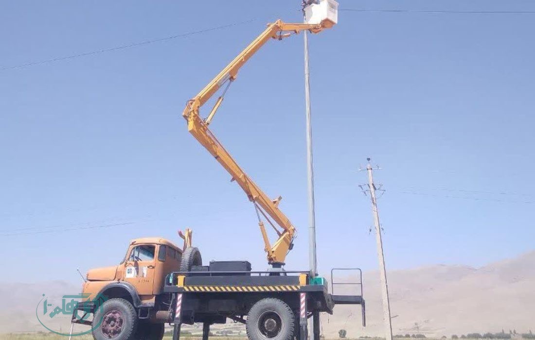 افزایش روشنایی در نقاط حادثه‌خیز همدان