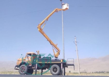 افزایش روشنایی در نقاط حادثه‌خیز همدان