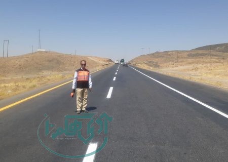 اجرای ۲۳۰۰ کیلومتر خط‌کشی در راه‌های همدان برای افزایش ایمنی