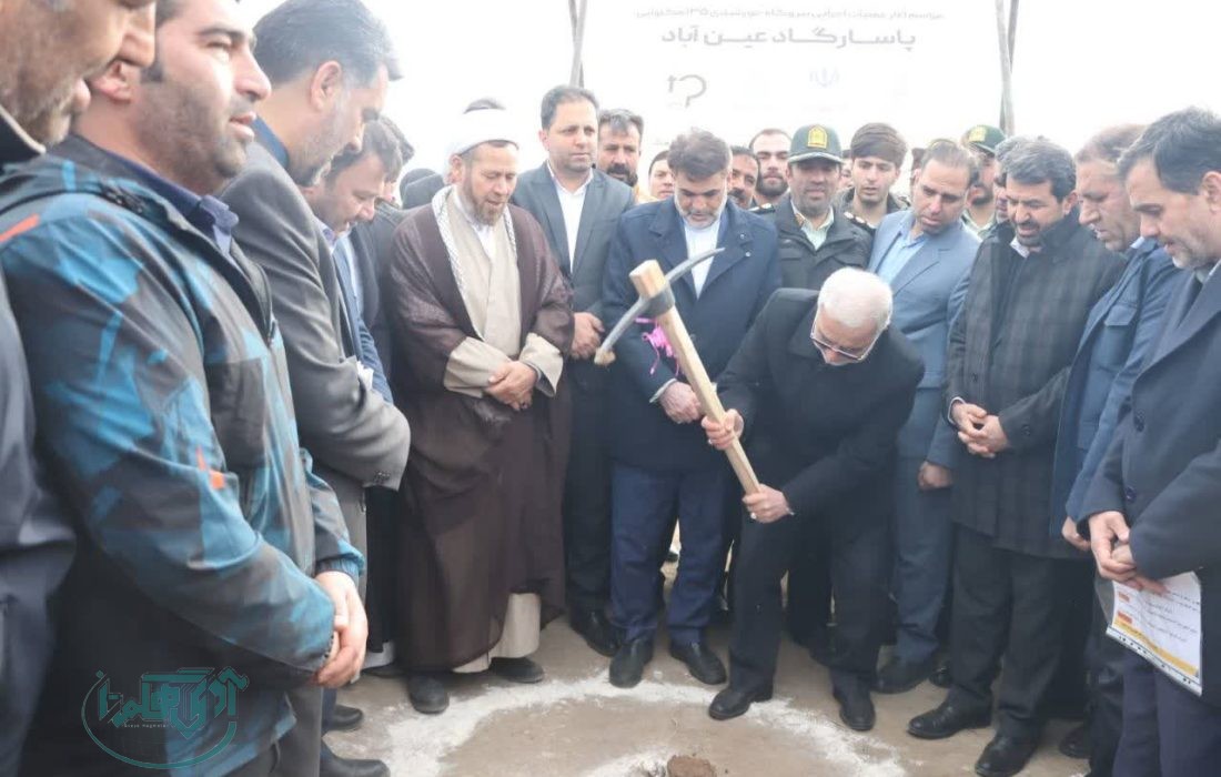 کلنگ بزرگترین نیروگاه خورشیدی کشور در کبودراهنگ‌ به زمین زده شد