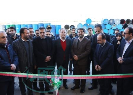 بهره برداری از فاز جدید واحد شیمیایی کارخانجات صنایع موکت همدان