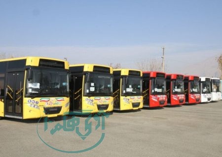 40 اتوبوس  جدید در راه همدان