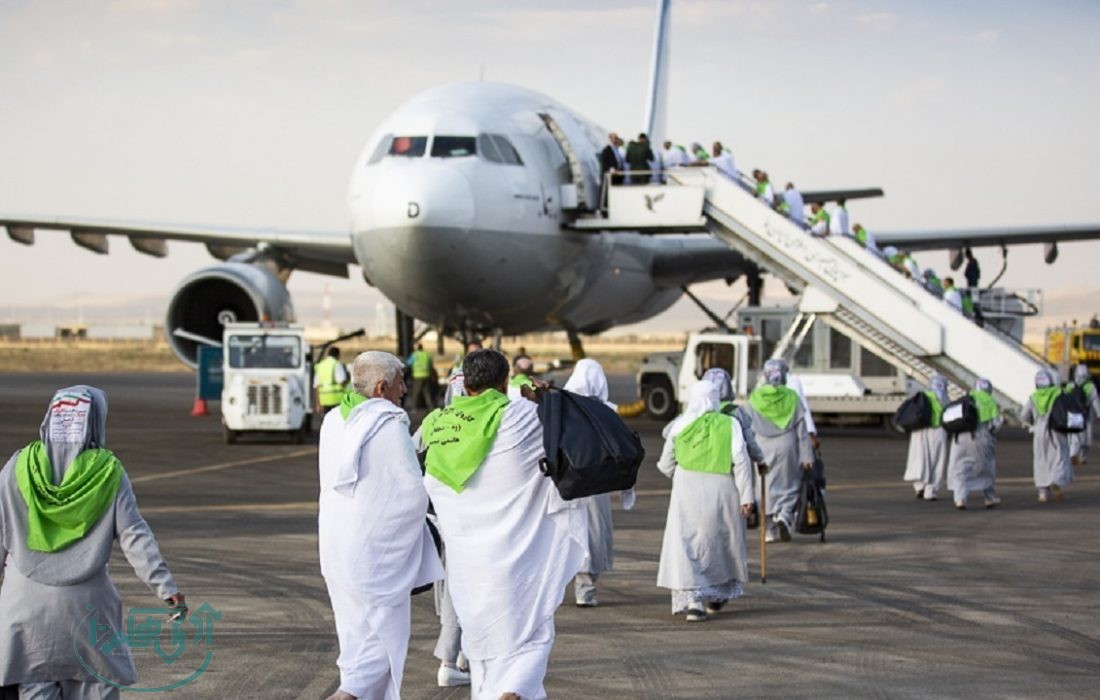 اعزام ۳۲۰۰ حاجی از فرودگاه همدان به سرزمین وحی