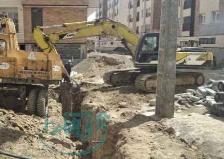 پیشرفت 90 درصدی اجرای شبکه جمع‌آوری فاضلاب در پروژه مسکن شهرک بهشتی