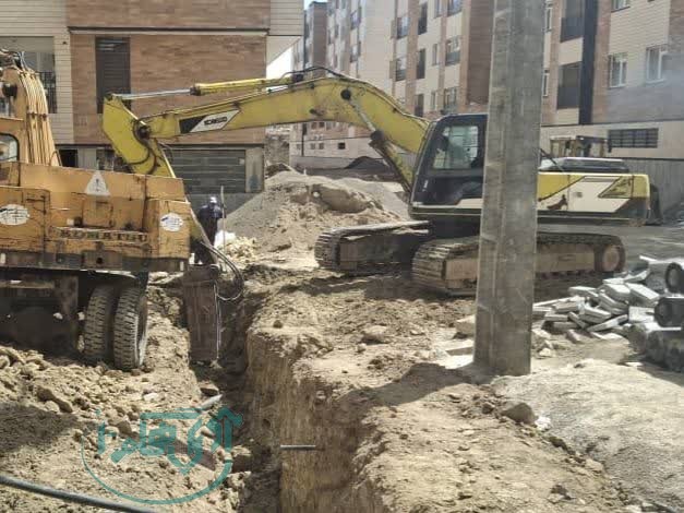 پیشرفت 90 درصدی اجرای شبکه جمع‌آوری فاضلاب در پروژه مسکن شهرک بهشتی