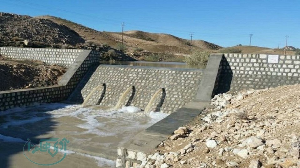 آبگیری ۸۰ درصد سازههای آبخیزداری استان طی بارشهای اخیر