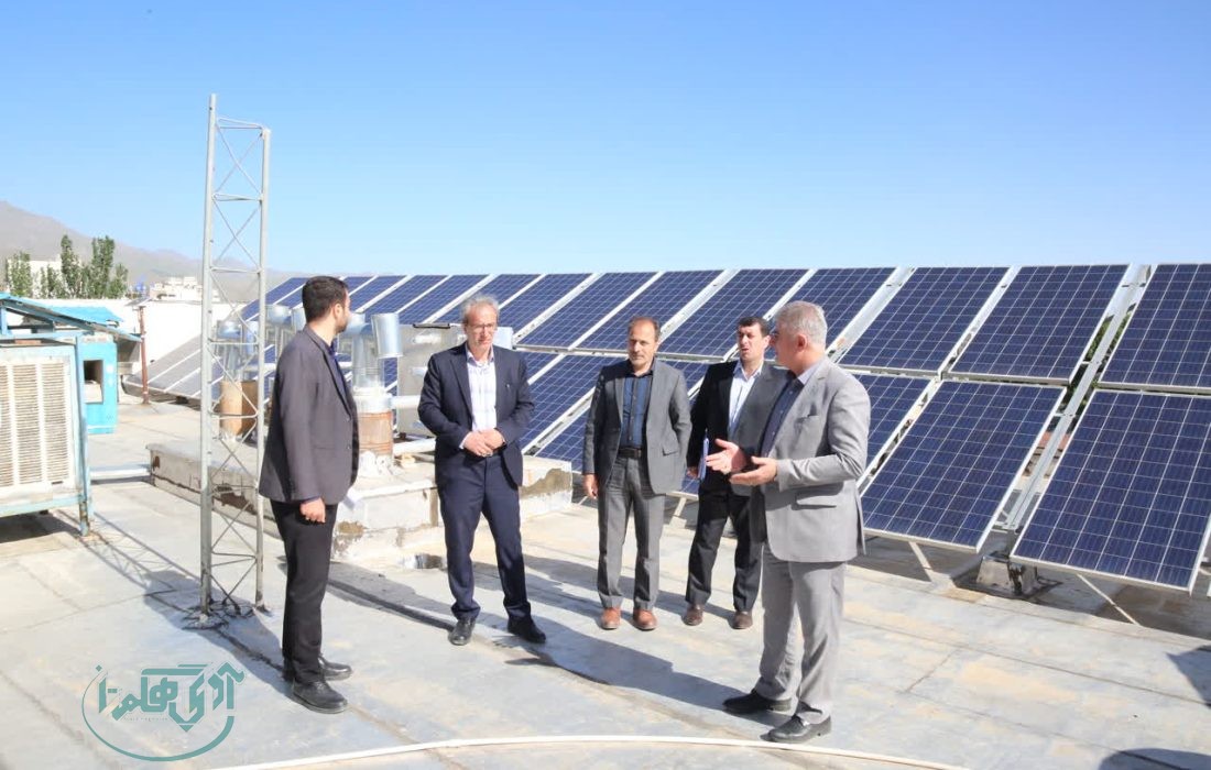 تامین 25 درصد از برق شرکت آب منطقه ای همدان از انرژی خورشیدی
