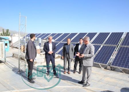 تامین 25 درصد از برق شرکت آب منطقه ای همدان از انرژی خورشیدی