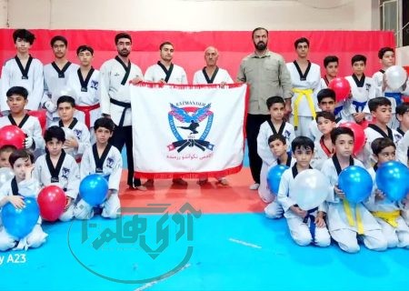 آمادگی تیم نونهالان تکواندوکار همدانی جهت شرکت در مسابقات لیگ کشور