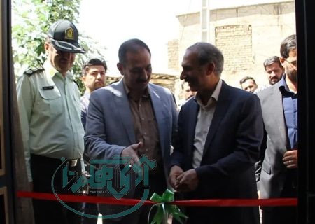 افتتاح نخستین خانه اطفا حریق استان همدان در روستای تاج آباد