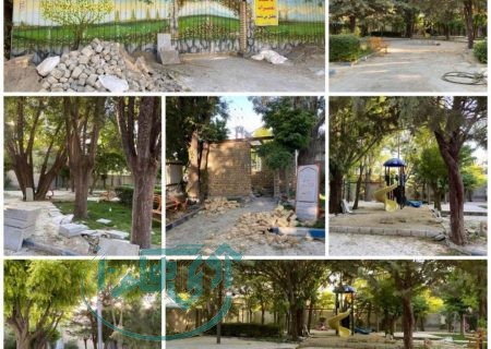 آغاز طرح جامع نوسازی و رنگ آمیزی مبلمان سطح شهر رزن