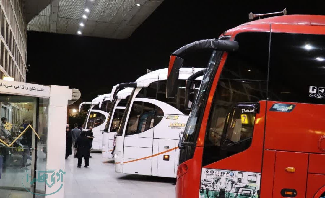 بسیج ۱۶۰۰ دستگاه ناوگان حمل‌ونقل عمومی برای جابه‌جایی زائران اربعین