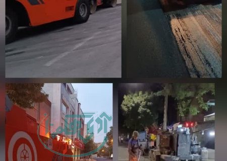 تولید بیش از ۵ هزار تن آسفالت در تیرماه توسط سازمان عمران شهرداری همدان