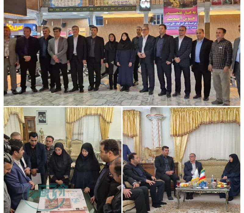 غارعلیصدر میزبان رئیس سازمان حفاظت محیط زیست