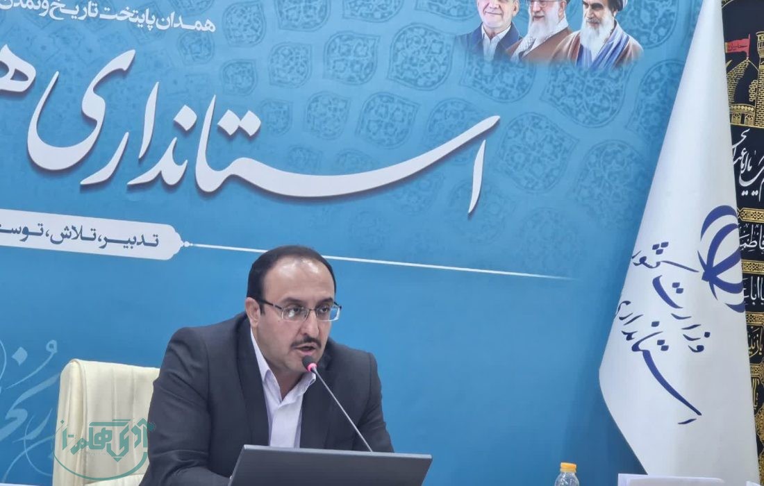 افتتاح ایستگاه راه آهن همدان با حضور رئیس جمهور