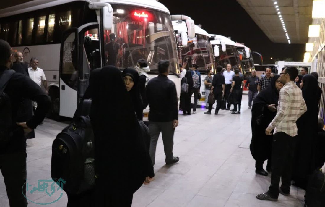 اعزام بیش از هزار زائر همدانی به مشهد مقدس با ناوگان حملونقل عمومی
