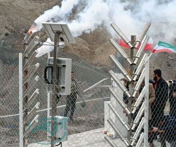 اجرای پروژه بارورسازی ابرها در همدان