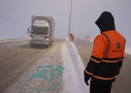 آماده‌باش کامل ۵۵۷ نیروی راهداری همدان