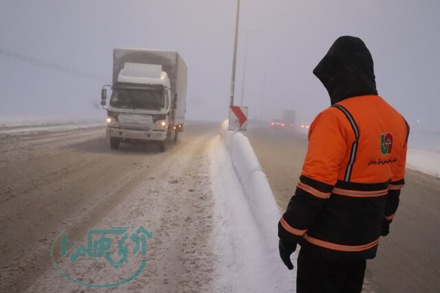 آماده‌باش کامل ۵۵۷ نیروی راهداری همدان