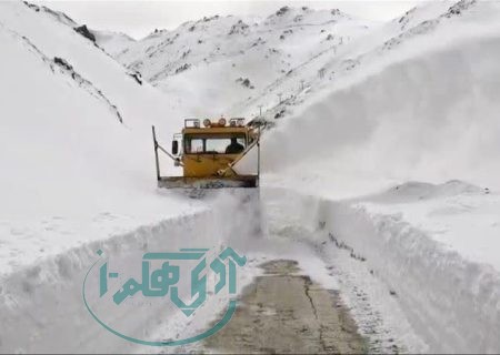 محور دسترسی به پیست اسکی تاریک‌دره بازگشایی شد