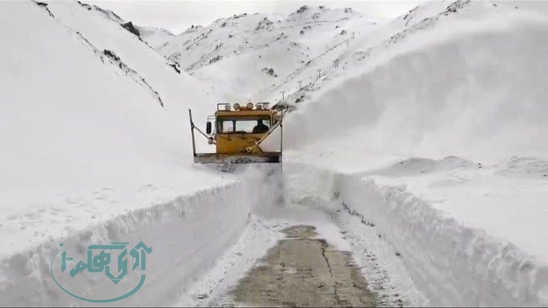 محور دسترسی به پیست اسکی تاریک‌دره بازگشایی شد