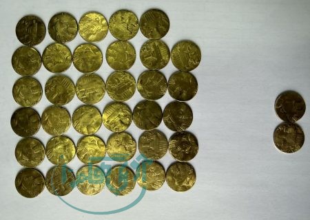 کشف ۳۷ سکه ساسانی در اسدآباد