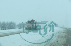 اجرای ۳ هزار کیلومتر‌باند عملیات برف‌روبی در محورهای همدان