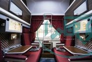 قطار پنج ستاره میزبان مسافران همدانی